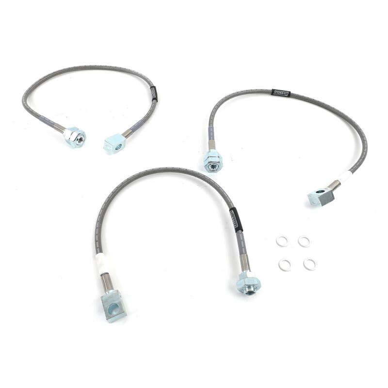 Russell Performance 74-77 GM K-10/K-20 P/U-Blazer/ Suburban with 4in lift Brake Line Kit