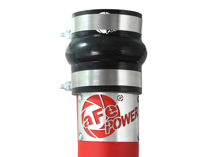 BladeRunner 3-1/2 IN Aluminum Cold Charge Pipe Red