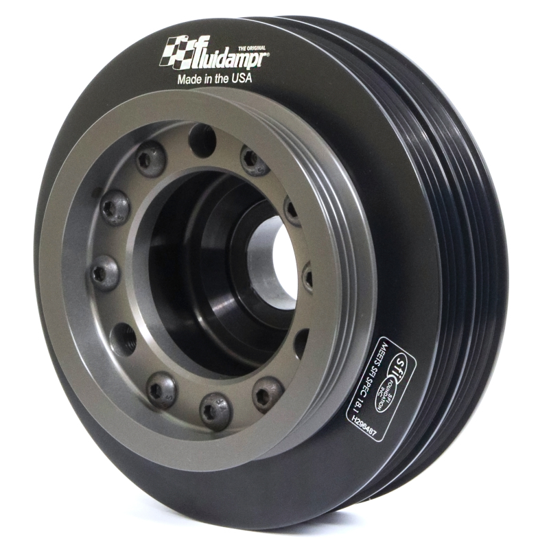 Fluidampr Honda All B Series PS Air / Alt Pulley Steel Internally Balanced Damper