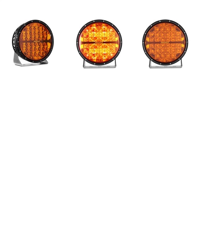 Rigid Industries 360-Series 9in LED Off-Road Spot Beam - Amber thumbnail 7