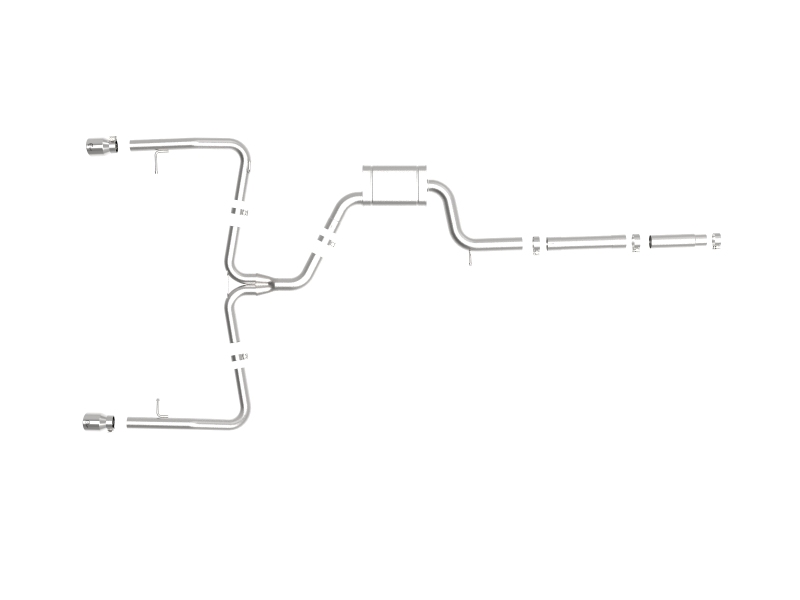 aFe 19-21 VW Jetta GLI (MKVII) L4-2.0L (t) MACH Force-Xp 304 SS Cat-Back Exhaust System Polished Tip thumbnail 9
