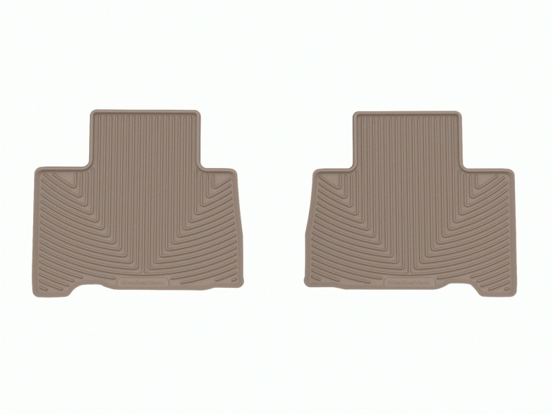 WT Rubber Mats - Rear - Tan