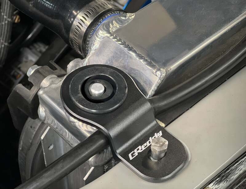 GReddy Nissan Skyline GT-R BCNR33 Radiator Mount Bracket- Black thumbnail 4