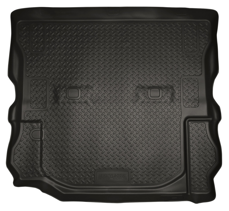 Husky Liners 07-10 Jeep Wrangler (2 Door) Classic Style Black Rear Cargo Liner thumbnail 7