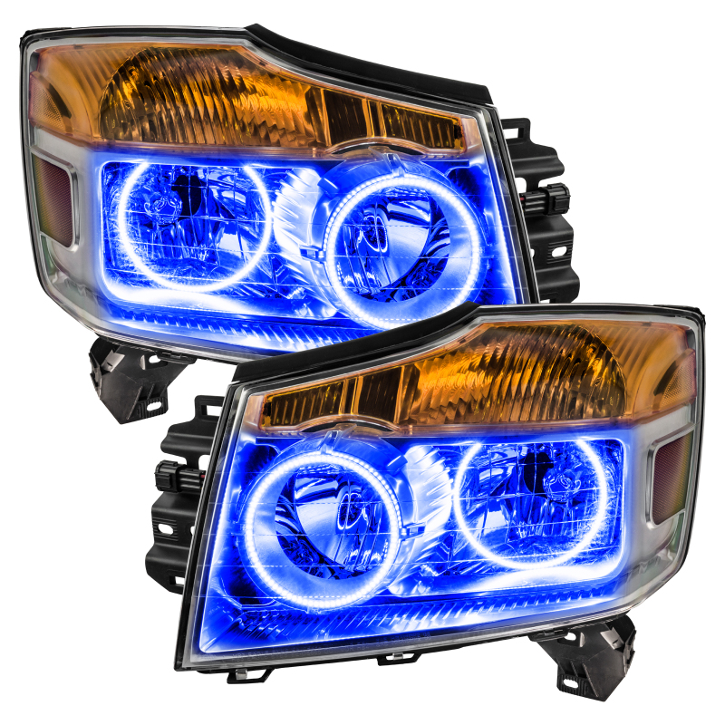 Oracle Nissan Titan 08-15 Halo Kit - ColorSHIFT