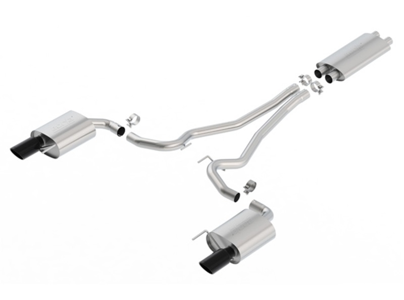 Borla 15-17 Ford Mustang GT 5.0L AT/MT Cat-Back Exhaust thumbnail 7