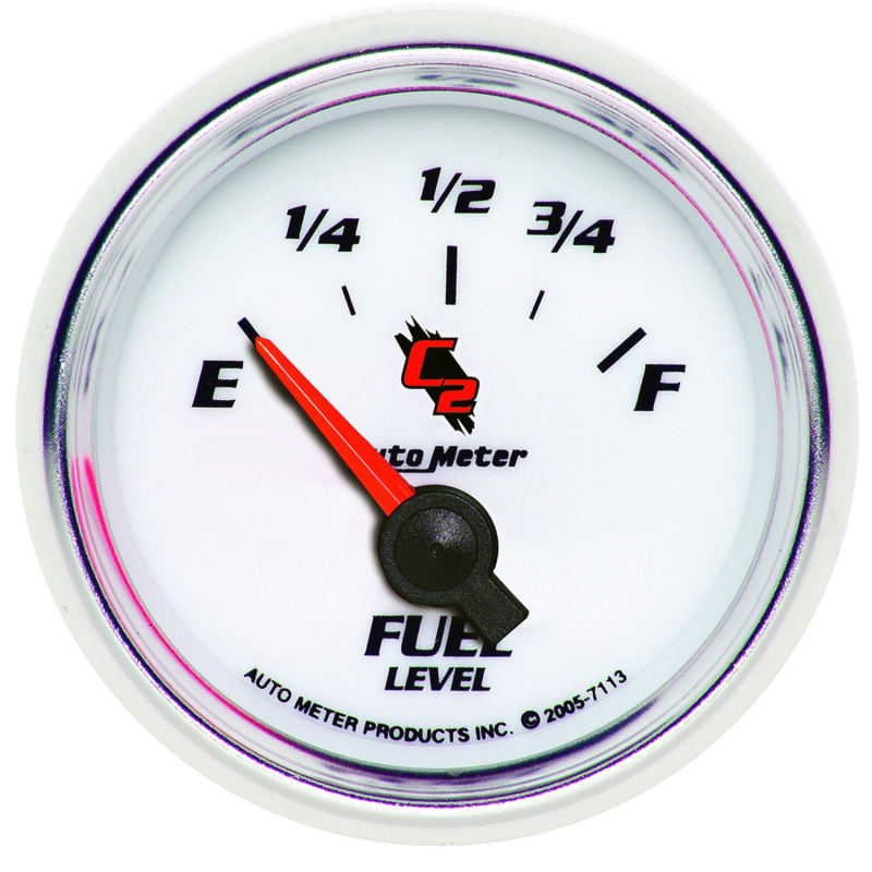 AutoMeter Gauge Fuel Level 2-1/16in. 0 Ohm(e) to 90 Ohm(f) Elec C2 thumbnail 5
