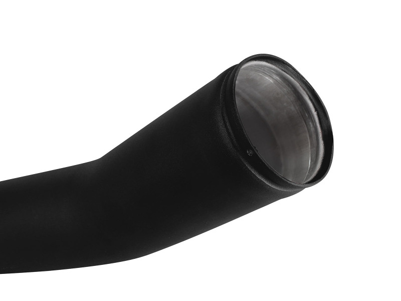 BladeRunner 3 IN Aluminum Hot Charge Pipe Black