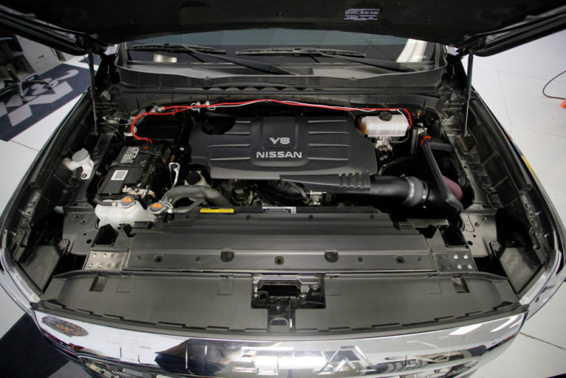 K&N 2017 Nissan Titan V8-5.6L F/I AirCharger Performance Intake thumbnail 7