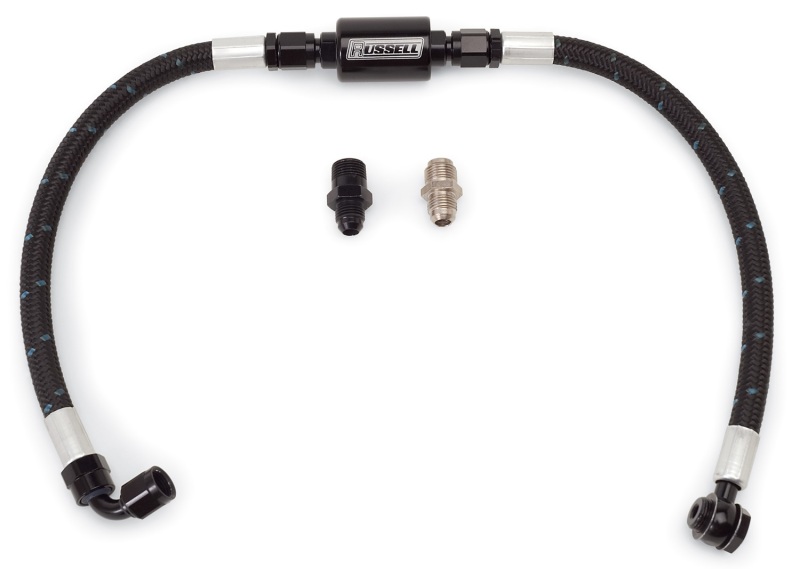 Edelbrock Fuel Hose Assembly Proclassic Finish w/ Competition Filter SBC thumbnail 5