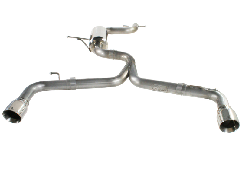 aFe MACH Force XP Exhaust 304SS Cat-Back w/ Polished Tips 12-13 VW Beetle L4 2.0L (t) thumbnail 8