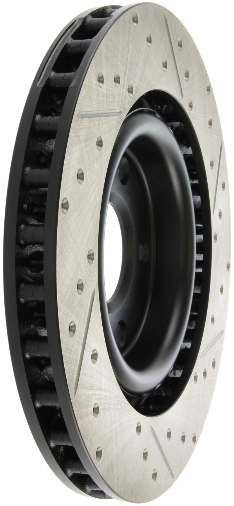 StopTech Power Slot 05-07 Cadillac XLR / 06-09 Chevy Corvette Front Right Drilled & Slotted Rotors thumbnail 5