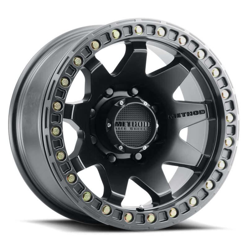 METHOD WHEELS MR108 17X9 8x170 -44MM MATTE BLACK WHEEL