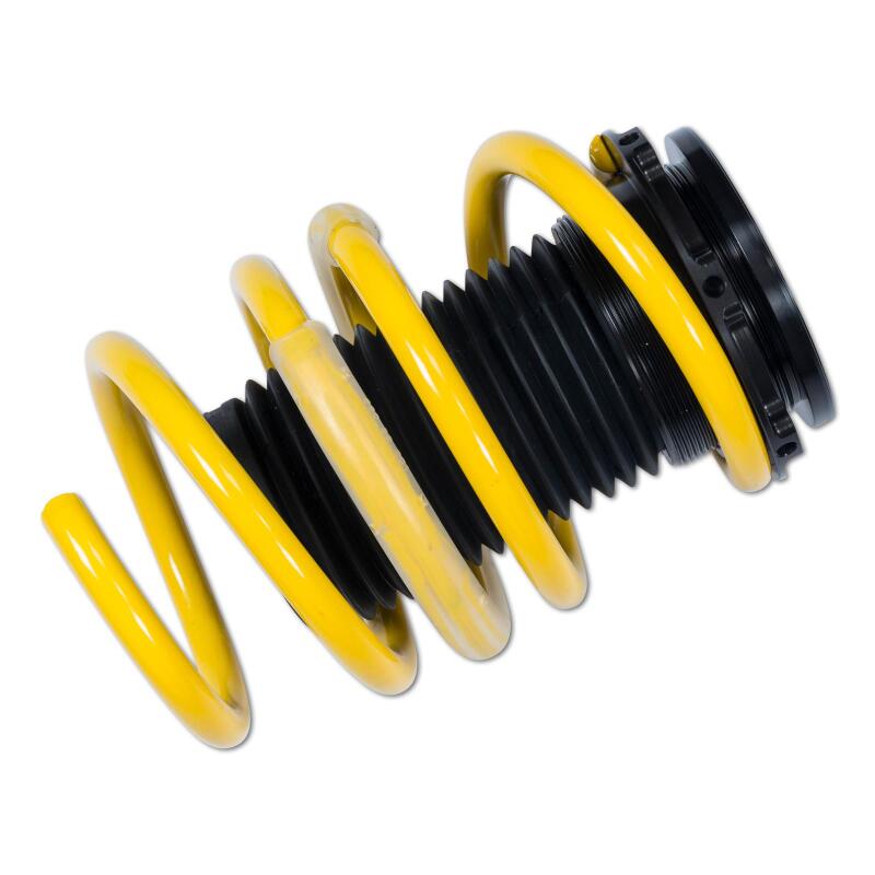 ST Suspensions Adjustable Lowering Springs 273100CW Springs, Height, Front and Rear, Yellow Powdercoated, Use with Factory Dampers, Audi, Kit thumbnail 6