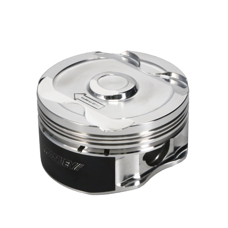 Manley 2018+ Ford Coyote 5.0L DOHC -6cc Dish 3.662in Bore 10:1 CR Extreme Duty Platinum Piston Set thumbnail 7
