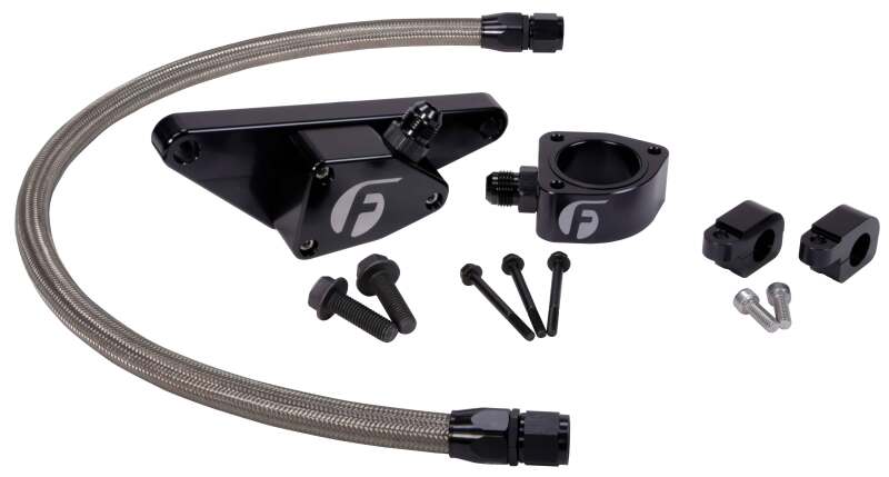 Fleece Performance 03-07 Manual Transmission Cummins Coolant Bypass Kit w/ SS Braided Line
Coolant Bypass Kit
