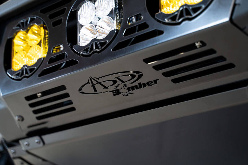 Addictive Desert Designs 21-22 Ford Bronco Bomber Front Bumper (w/ 3 Baja Designs LP4 Mounts) thumbnail 9