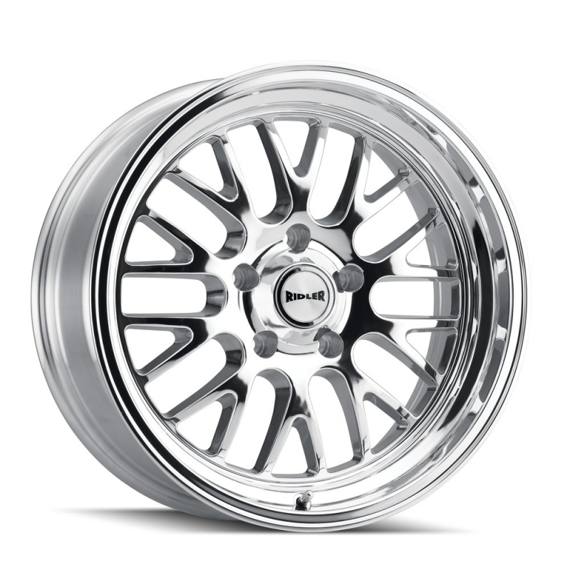 Ridler 607 20x8.5 / 5x127 BP / 0mm Offset / 83.82mm Hub Polished Wheel