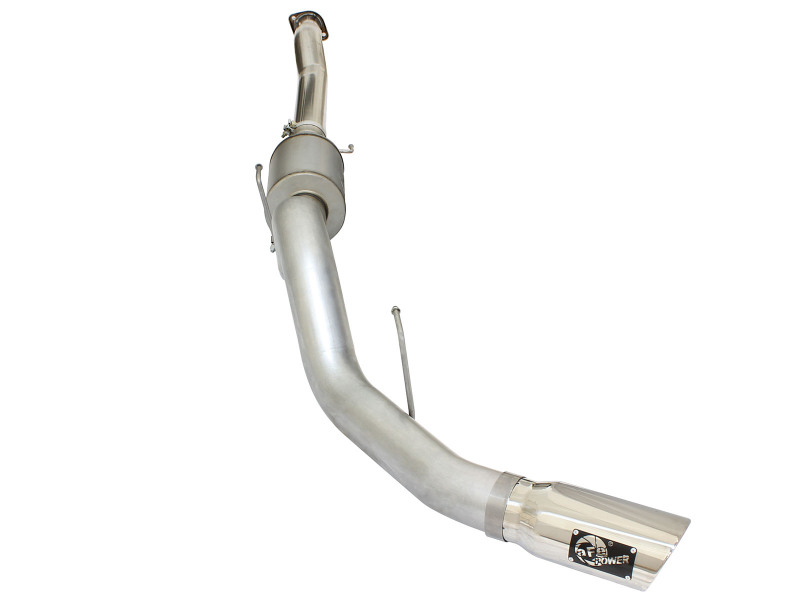 aFe Atlas Exhausts 4in Cat-Back Aluminized Steel Exhaust 2015 Ford F-150 V6 3.5L (tt) Polished Tip thumbnail 9
