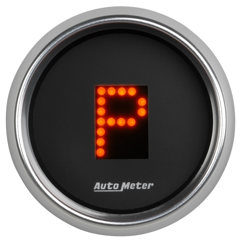 Autometer Automatic Transmission PRNDL Black Dial Flat Lens Bright Super Bezel Gauge thumbnail 8