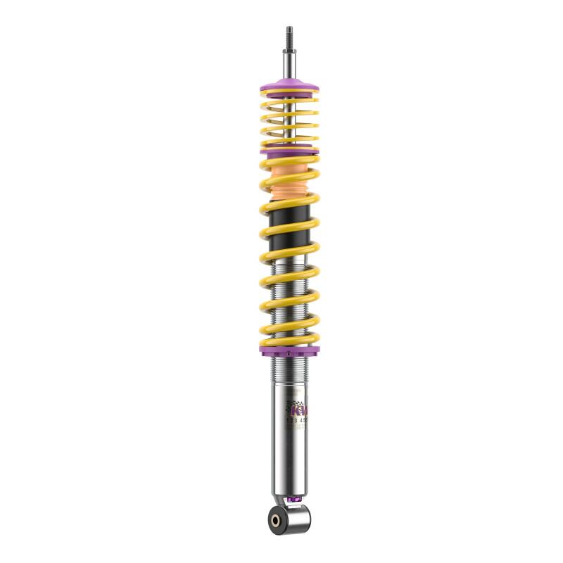 KW Variant 3 Coilover Kits 35280004 Kits, 3, 1.7 - 3.3 in. Lowered Front and Rear, Shocks, Yellow Powdercoated Springs, Volkswagen, Kit thumbnail 8