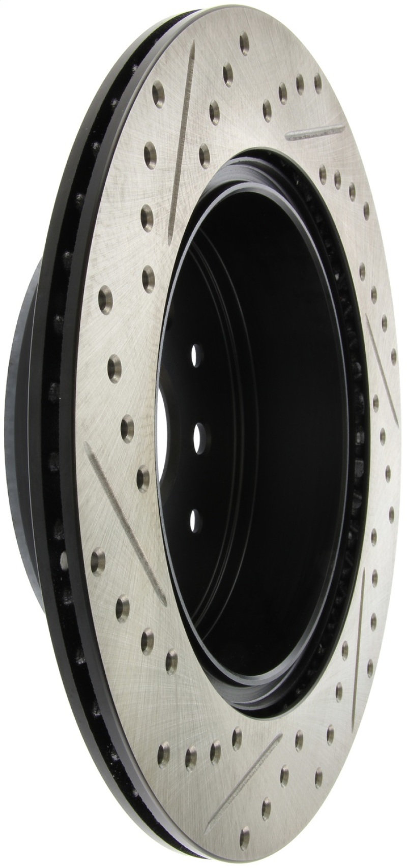 StopTech 5/93-98 Toyota Supra Left Rear Slotted & Drilled Rotor thumbnail 5