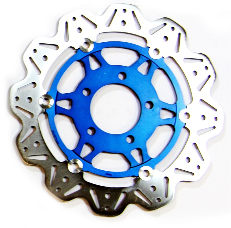 EBC 03-06 Suzuki GSX 600 Katana Front Left/Right Vee Floating Blue Rotor