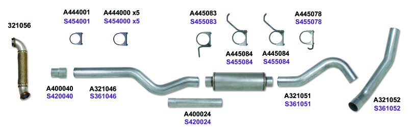 DEP Catback Exhaust Kit AL