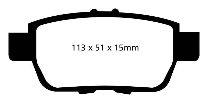 EBC S5 Brake Pad and Rotor Kit (1x ebcGD7331, 1x ebcDP41754R) thumbnail 4
