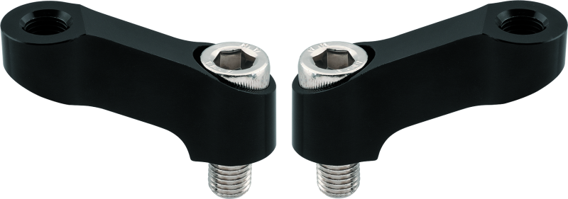 BikeMaster Mirror Extension 10mm Pair - Black thumbnail 3