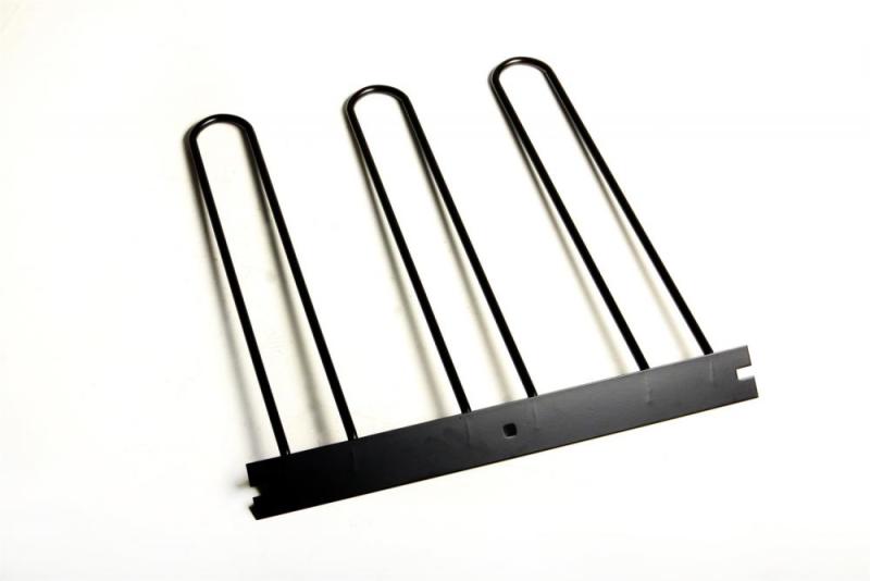 Lund Universal Cargo Bike Attachment 20x60 Non-Folding Steel Carrier - Black thumbnail 3