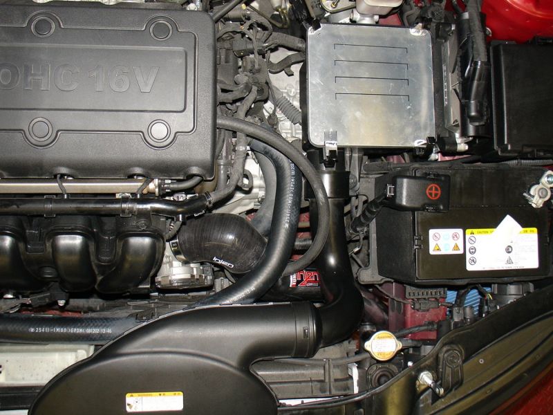 Injen 09-10 Kia Forte 2.4L 4cyl Manual Only Polished Cold Air Intake w/ Cover Plate thumbnail 7