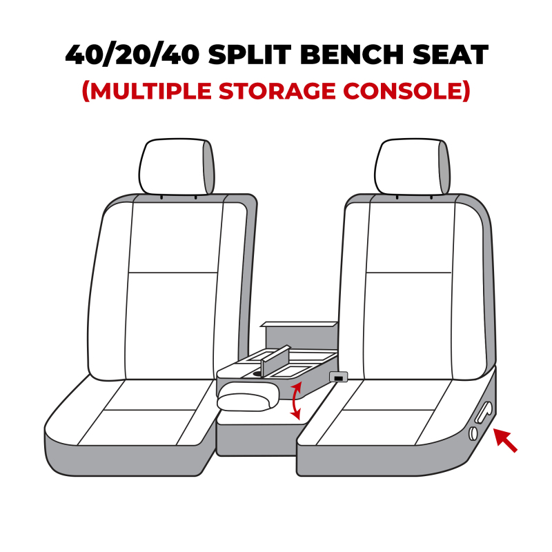 Covercraft 07-13 Toyota Tundra Waterproof Polyester SeatSaver Custom Front Row Seat Covers - Grey