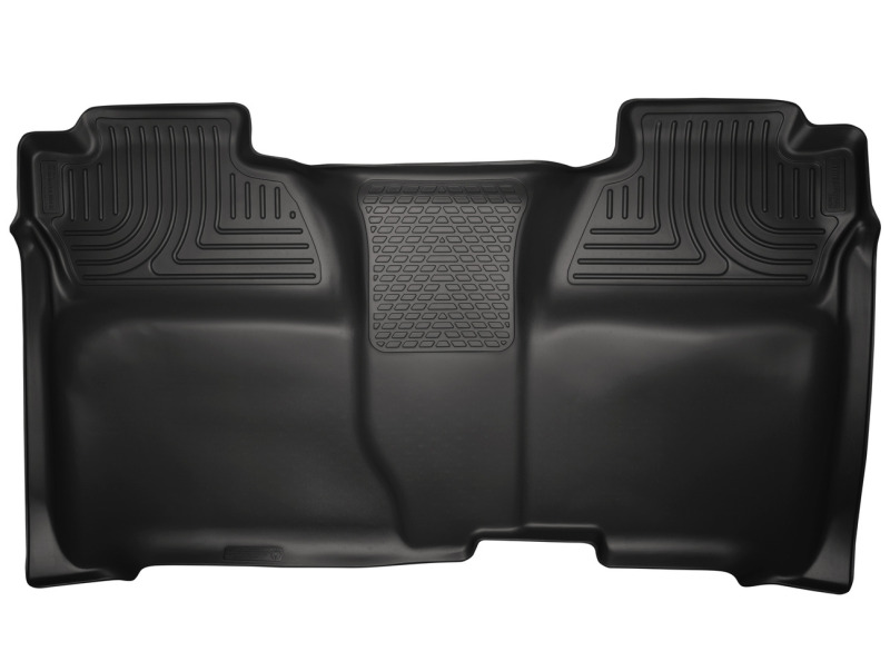 Husky Liners 14 Chevrolet Silverado 1500/GMC Sierra 1500 WeatherBeater Black 2nd Seat Floor Liners thumbnail 5