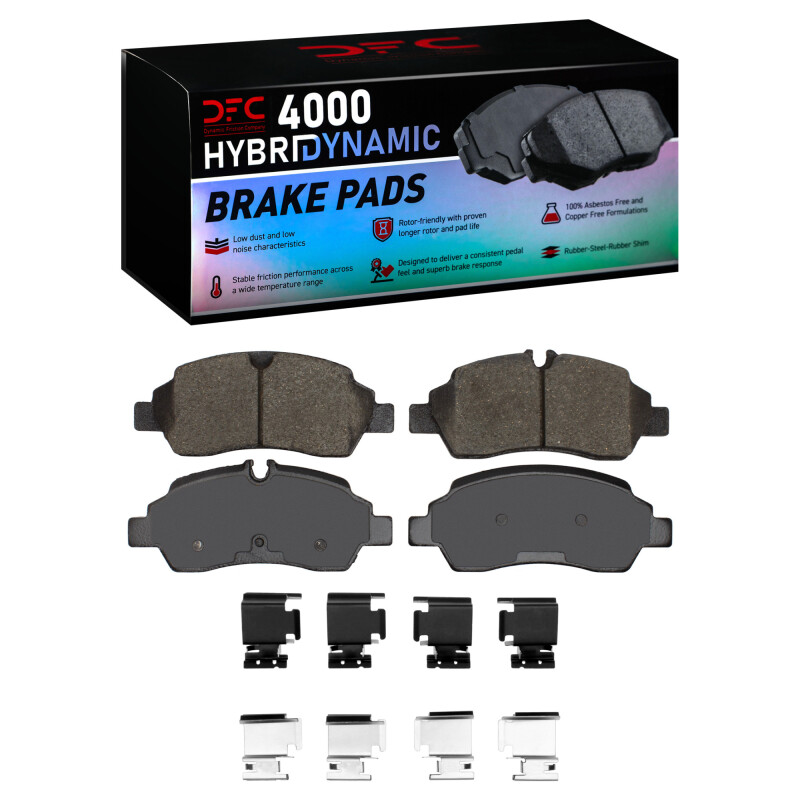 DFC HybriDynamic Brake Pads Hrdwr Kit