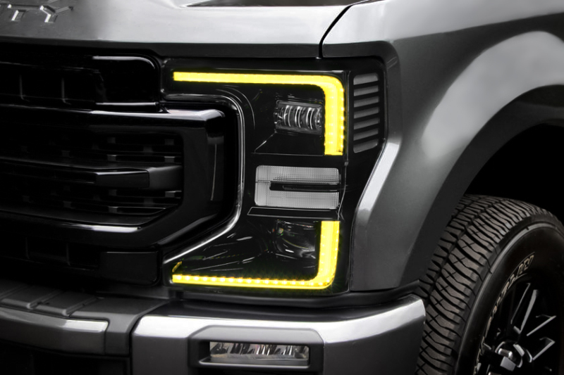 Oracle 2022 Ford F250/350 Super Duty Dynamic ColorSHIFT Headlight DRL Kit w/Switchback thumbnail 5