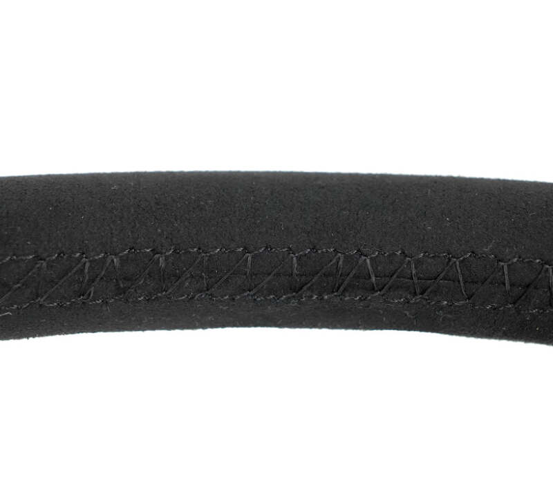NRG Classic Stealth Steering Wheels RST-380-STL-SA Wheel, Stealth, 380mm, 1 in. Dish, Black Suede Grip, Black Spoke, Black Stitching, Each thumbnail 7