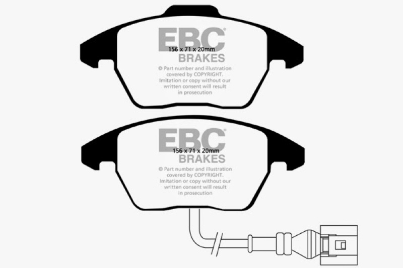 EBC S1 Brake Pad and Rotor Kit (1x ebcUD1107, 1x ebcRK1386) thumbnail 8