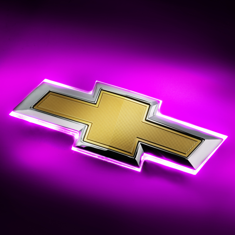 Oracle 16-19 Chevrolet Camaro Illuminated Bowtie - Dual Intensity - Pink thumbnail 2