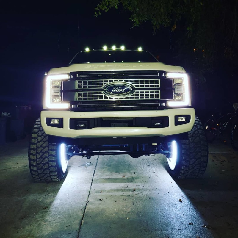 Oracle LED Illuminated Wheel Rings - Double LED - White thumbnail 8