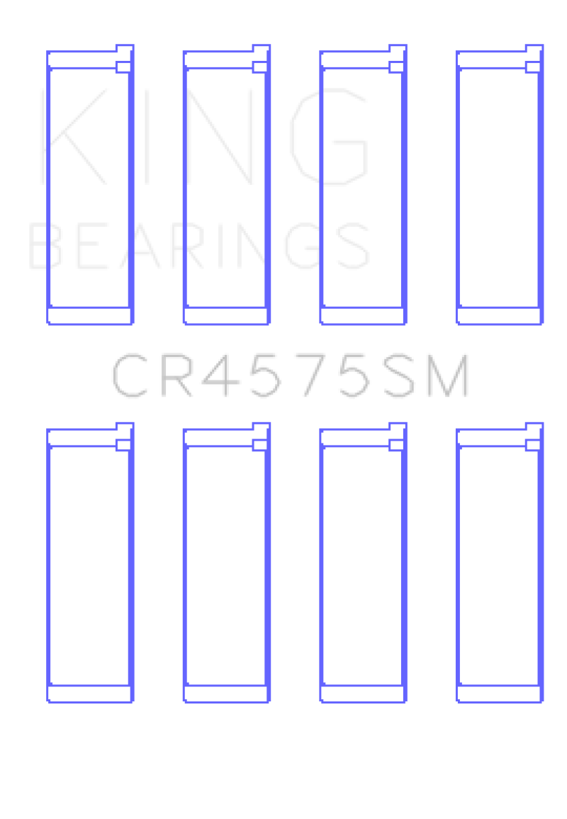 King Engine Bearings Hyundai i30 G4FC (Size +.50mm) Connecting Rod Bearing Set thumbnail 2