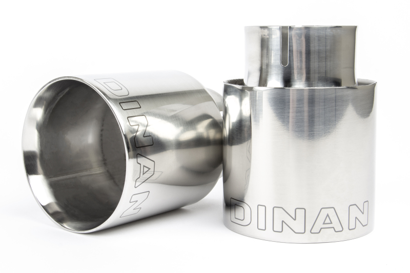 Dinan 17-24 Mini Cooper Clubman/Countryman S ALL4 (F54/F60) Valved Axleback Exhaust - Polished Tips