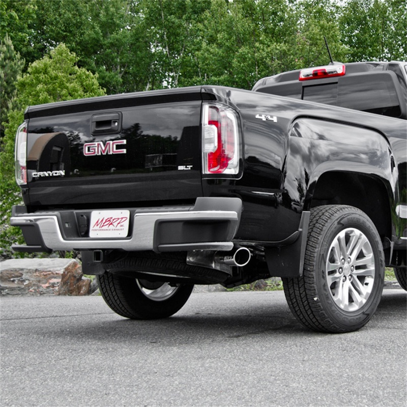 MBRP 17+ Chevrolet Colorado 2.5L/3.6L 3in Cat Back Single Side Exit w/ 4in Tip - AL thumbnail 7