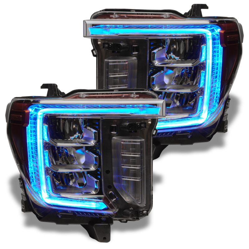 Oracle 20-21 GMC Sierra 2500 HD RGB+W Headlight DRL Kit - w/ Simple Controller thumbnail 9