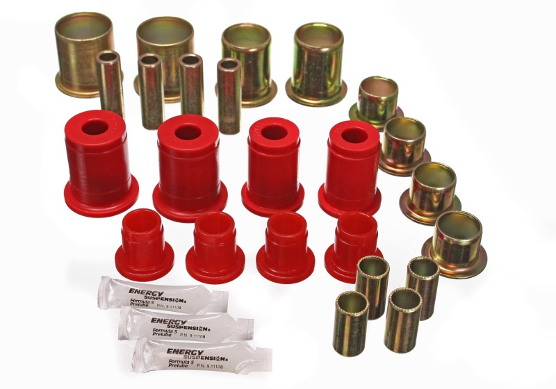 Energy Suspension Universal Red Control Arm Bushing Set - Complete Set thumbnail 3
