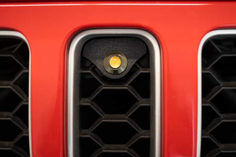 2018+ Jeep JL Grill Amber Marker Lights - Image 11
