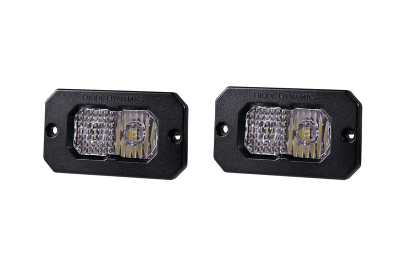 Diode Dynamics Stage Series 2in LED Pod Pro - White Combo Flush ABL (Pair) thumbnail 2