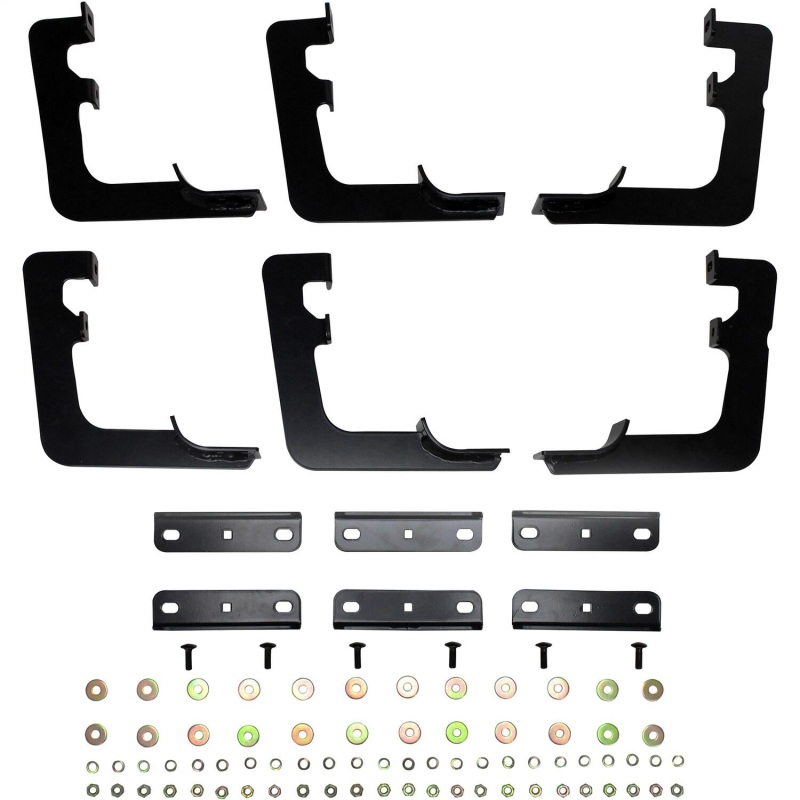 Westin 19-26 Ram 1500 Quad/Crew Cab (Ex. Classic) Premier Oval Nerf Step Bar Mount Kit - Black thumbnail 5