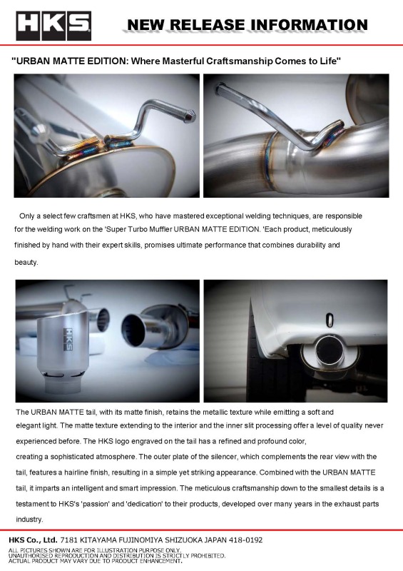 HKS Exhaust - Super Turbo