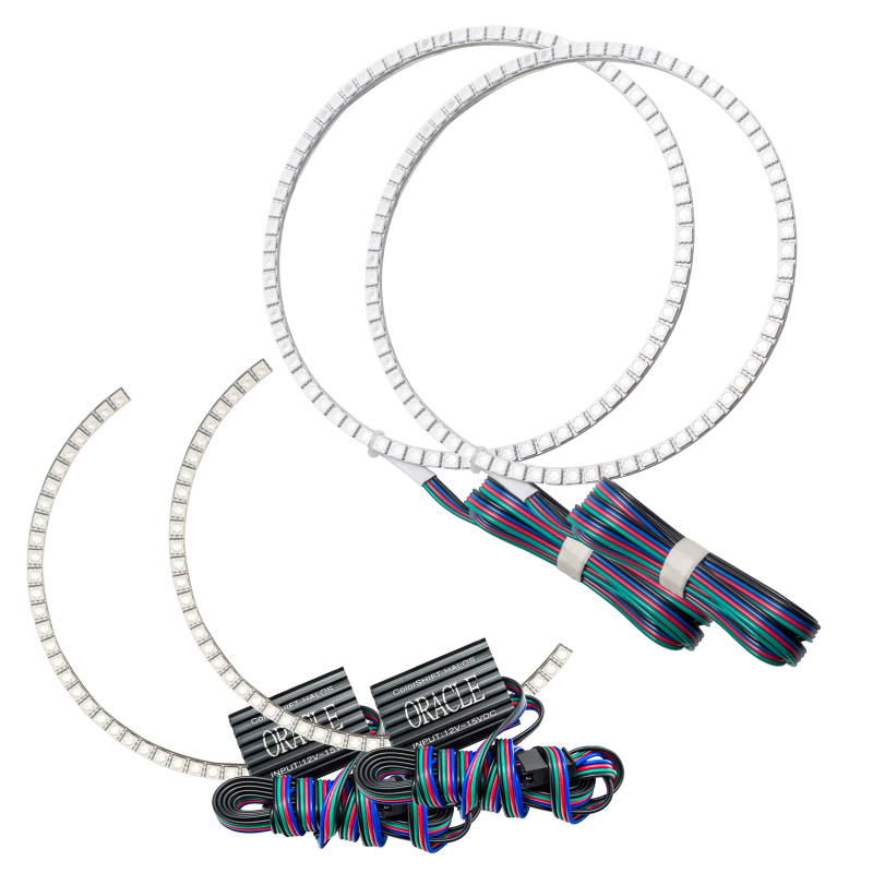 Oracle Toyota Tundra 14-17 Dual Halo Kit - ColorSHIFT w/o Controller thumbnail 6